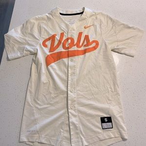 Vintage University of Tennessee Baseball Jersey Embroidered
